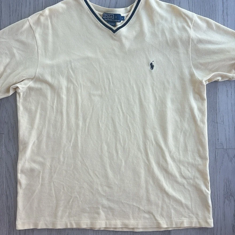 Polo by Ralph Lauren Yellow Short Sleeve Polo Men’s Large - Picture 2 of 8